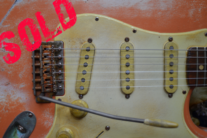 Fender Stratocaster Coral Relic Sold Guitarwacky.com