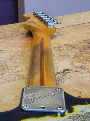 Fender Stratocaster Rosewood Neck Wear Plate Guitarwacky.com