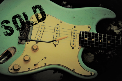 Fender Stratocaster Recli Surf Green Guitarwacky.com