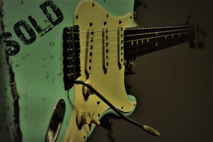 Fender Stratocaster Relic Surf Green Guitarwacky.com