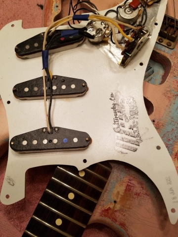Fender Stratocaster Custom Shop Fat 50's Pickups Guitarwacky.com