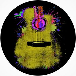Colorful Guitar Popsocket