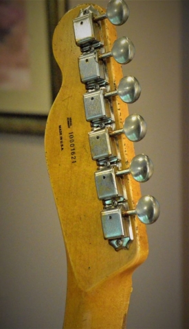 Fender Telecaster Relic Maple Headstock Guitarwacky.com