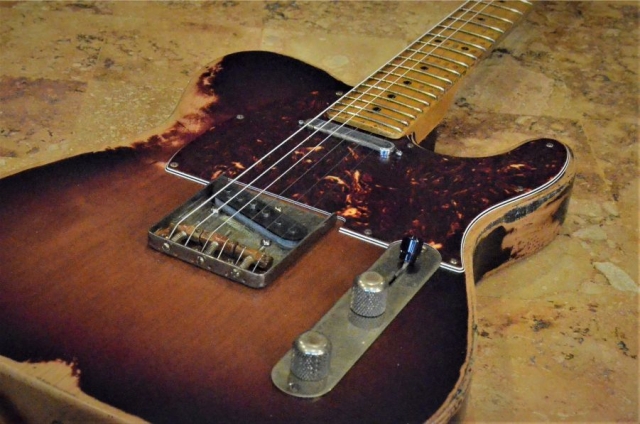 Fender Telecaster Sunburst Heavy Relic Guitarwacky.com