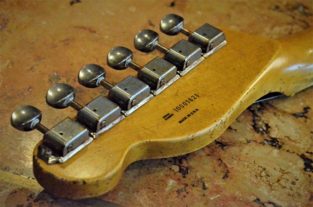 Fender Telecaster Relic Tele Headstock  Guitarwacky.com