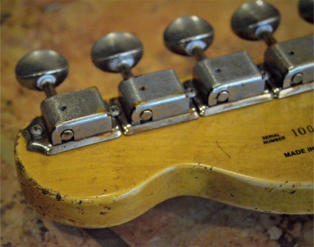 Fender Telecaster Relic Maple Neck  Rust Vintage Tuners Guitarwacky.com