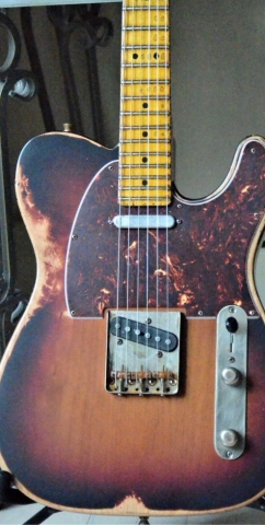 Fender Telecaster Sunburst Relic Guitarwacky.com