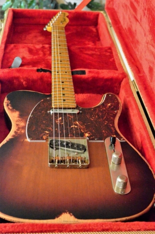 Fender Telecaster Sunburst Relic Guitarwacky.com