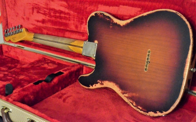 Fender Telecaster Sunburst Relic Guitarwacky.com