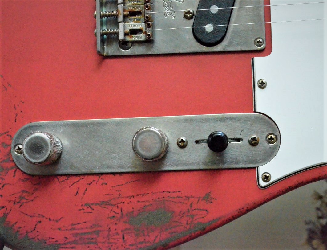 Fiesta Red Fender Telecaster Heavy Relic Fiesta Red Guitarwacky.com