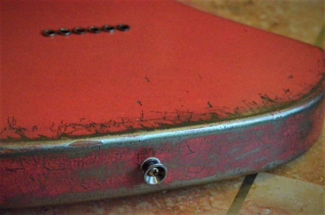Fiesta Red Fender Telecaster Heavy Relic Aged Fiesta Red Guitarwacky.com