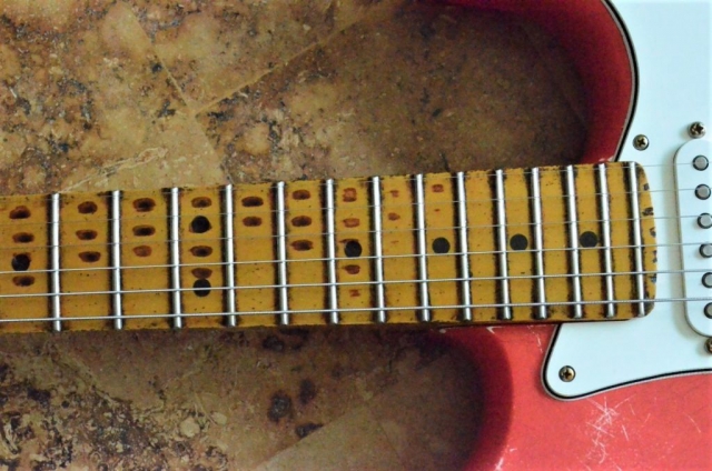 Aged-relic Neck Fender Stratocaster Guitarwacky.com