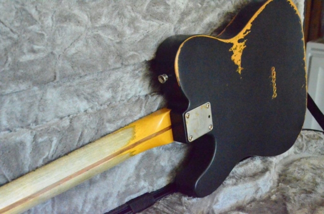 Fender Telecaster Worn Neck Wear Heavy Relic Guitarwacky.com