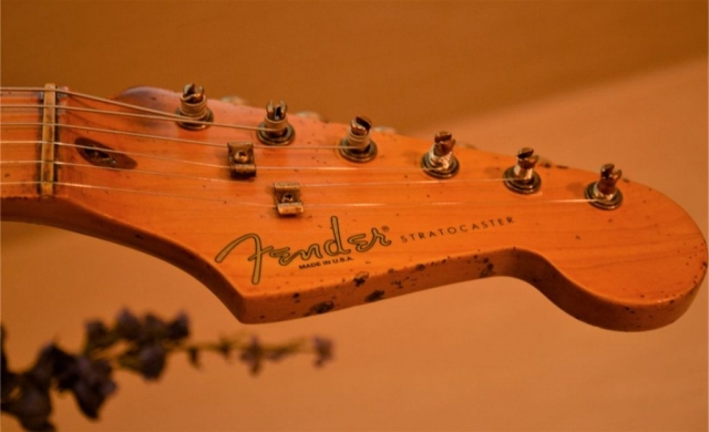 Relic Aged Headstock Fender Stratocaster Guitarwacky.com