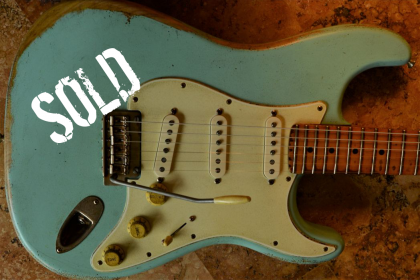 Fender Strat Heavy Relic Surf Green