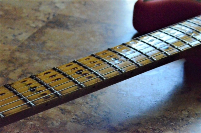 Aged-relic Neck Fender Stratocaster Guitarwacky.com