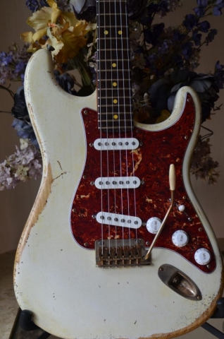 Fender Stratocaster White Relic Tortise Shell Guitarwacky.com