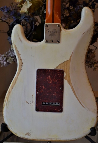 Fender Stratocaster White Relic Tortise Shell Guitarwacky.com