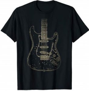 Distressed Guitar T-Shirt