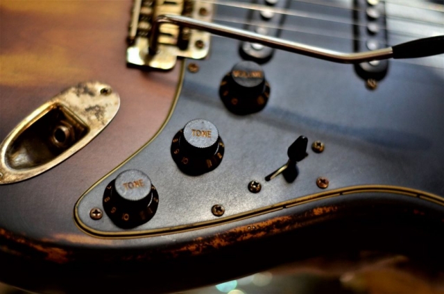 Sunburst Fender Stratocaster Relic Selector Switch