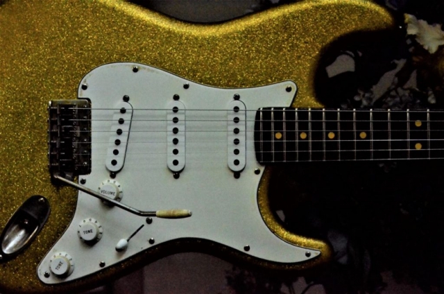 Fender Stratocaster Relic Sparkle Flake guitar