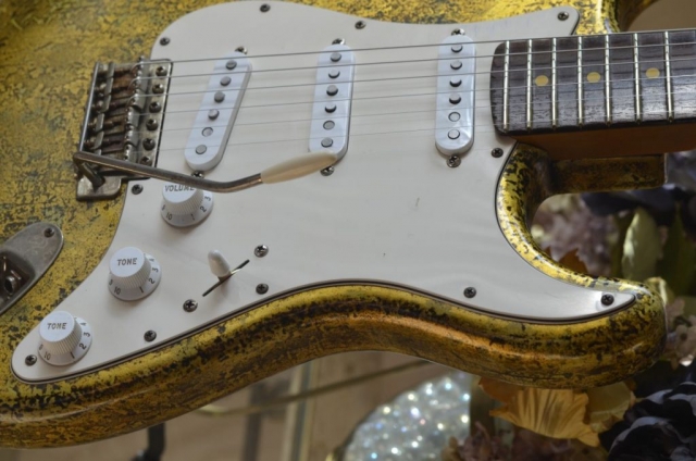 Fender Stratocaster Custom Vintage Gold Leaf