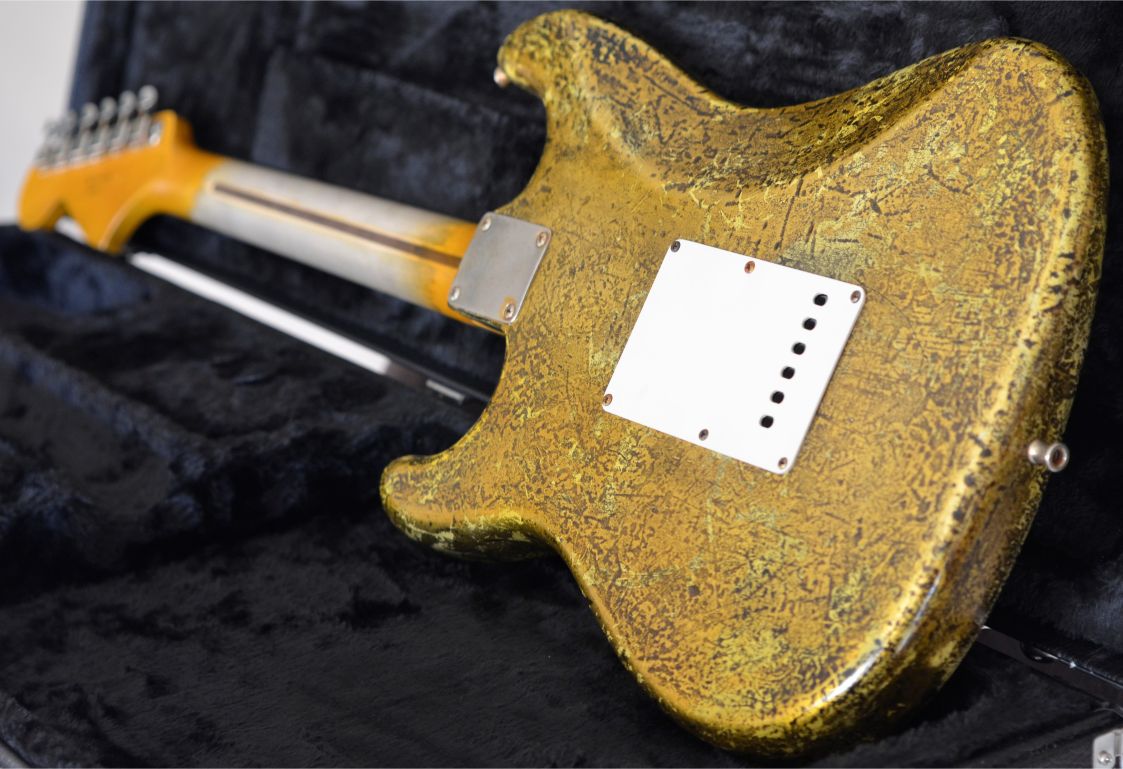 Fender Stratocaster Maple Neck Gold Leaf