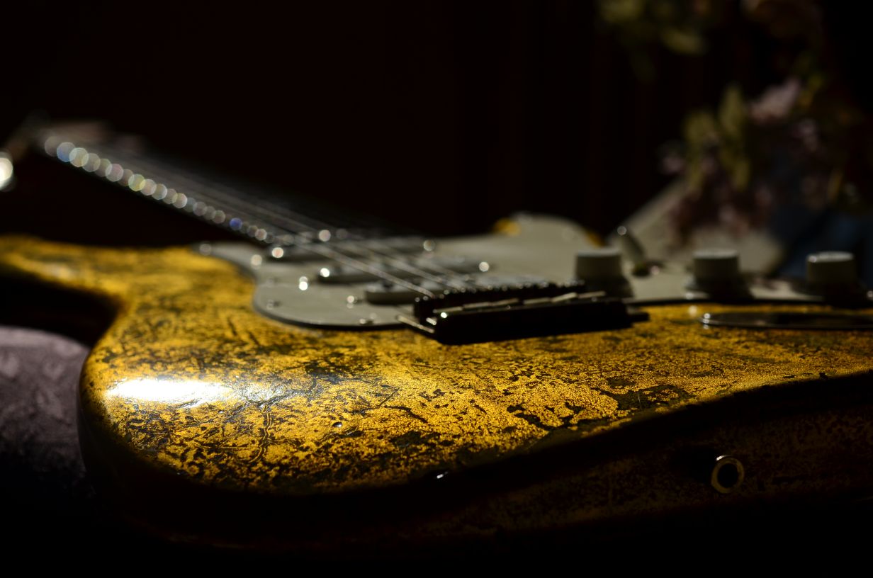 Fender Stratocaster Custom Gold Leaf Relic