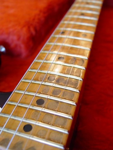Finger Wear Vince Cunetto Fender Custom Shop Relic Stratocaster Neck