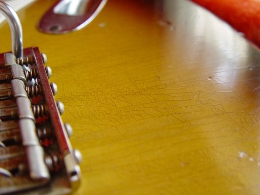 Lacquer Checking Fender Cunetto Custom Shop Relic Stratocaster