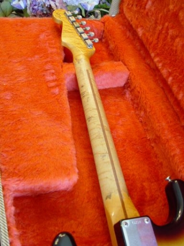 Birdseye Maple Neck Fender Custom Shop Relic Stratocaster