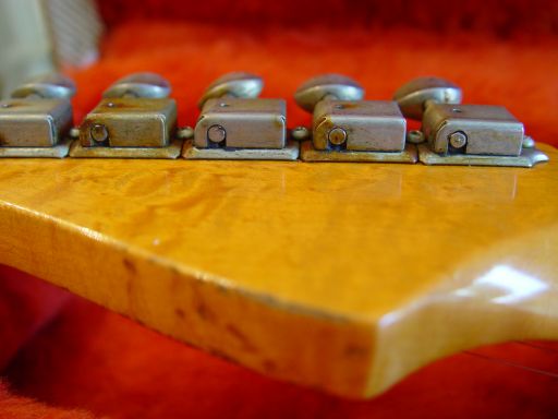 Rust Birdseye Headstock Fender Custom Shop Relic Stratocaster