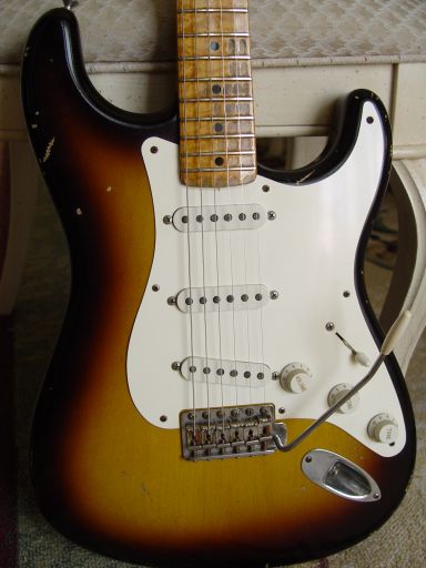 Vince Cunetto Sunburst Fender Custom Shop Relic Stratocaster