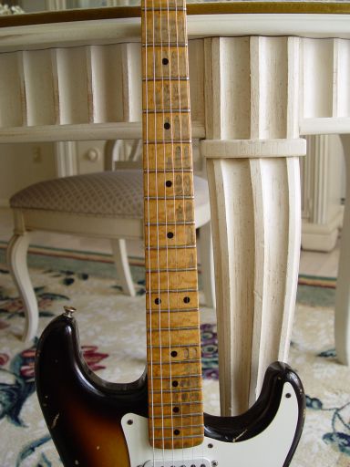 Birdseye Maple Neck Fender Vince Cunetto Relic Stratocaster