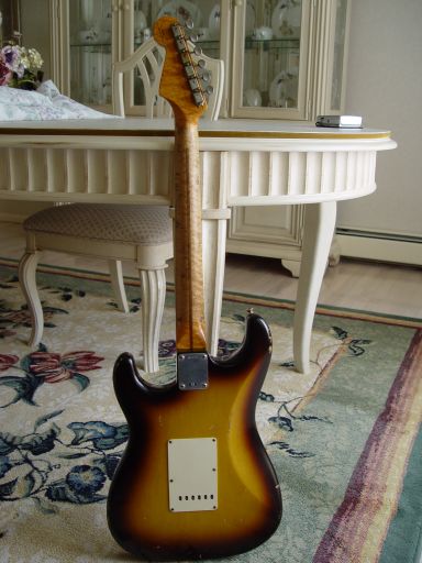 Birdseye Fender Cunetto Relic Stratocaster