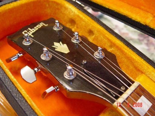 Headstock Vintage Gibson SG Deluxe