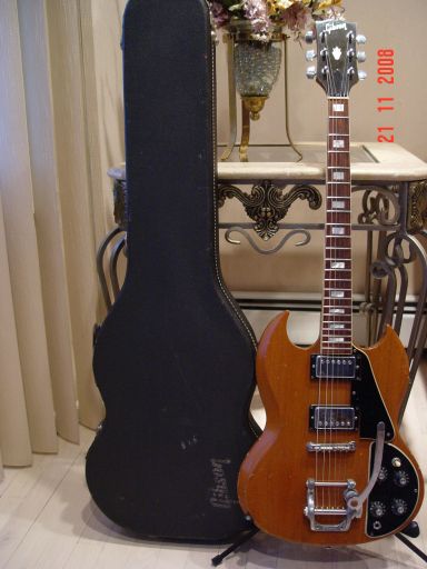 Vintage Gibson SG Deluxe Bigsby and Case