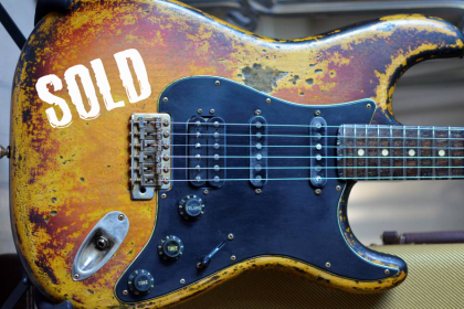 Sunburst Fender Stratocaster Custom Relic