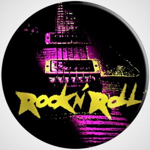 Retro Rock N Roll Music Guitar PopSockets