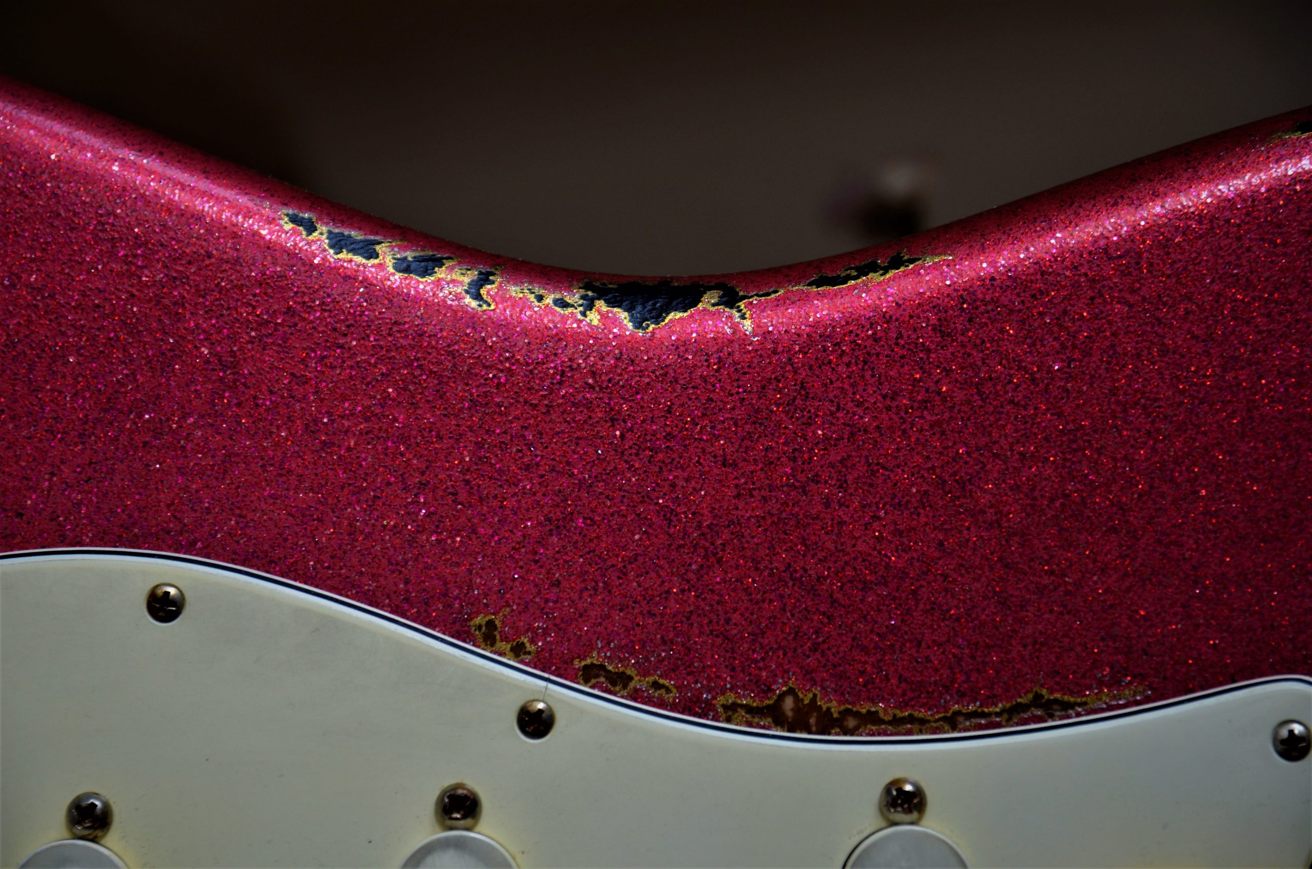 Fender Custom Stratocaster Relic Red Sparkle