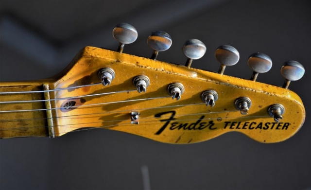Custom Aged Fender Tele Headstock