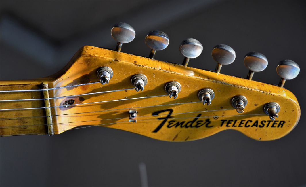 Custom Aged Fender Tele Headstock