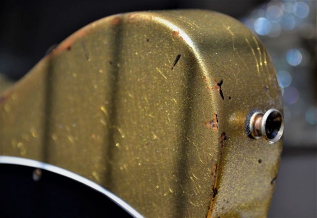 Gold Fender Telecaster Relic
