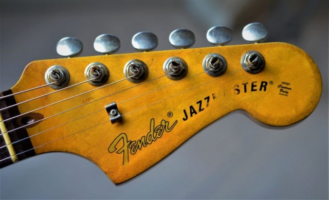 Vintage Fender Jazzmaster Headstock Logo