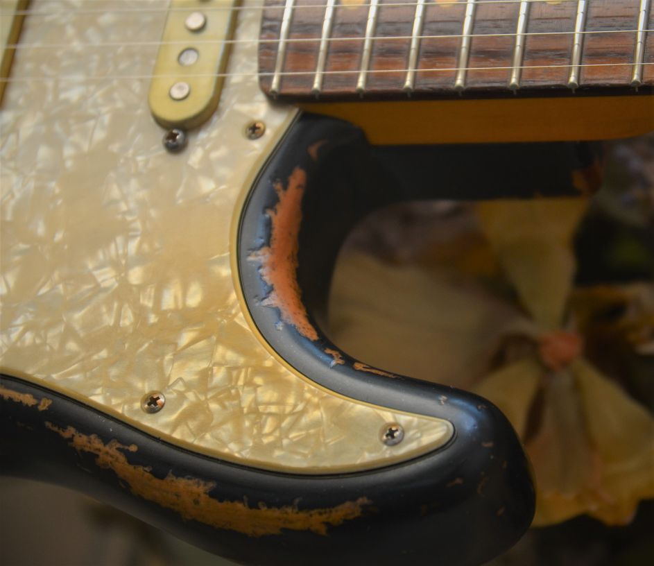 Black Stratocaster Relic