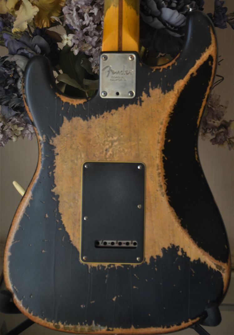 Fender Stratocaster Heavy Relic Back