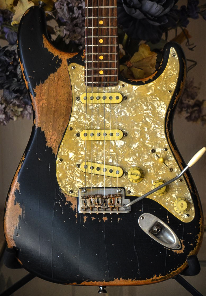 Fender Custom Stratocaster Relic Black