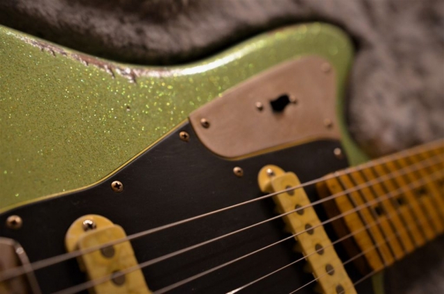 Sparkle Custom Fender Jaguar  Guitar