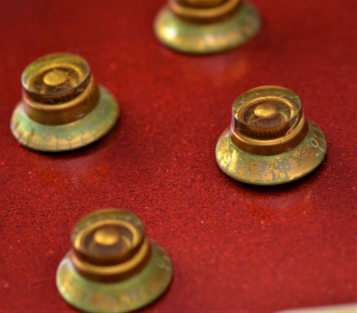 Guitarwacky Aged Les Paul Knobs