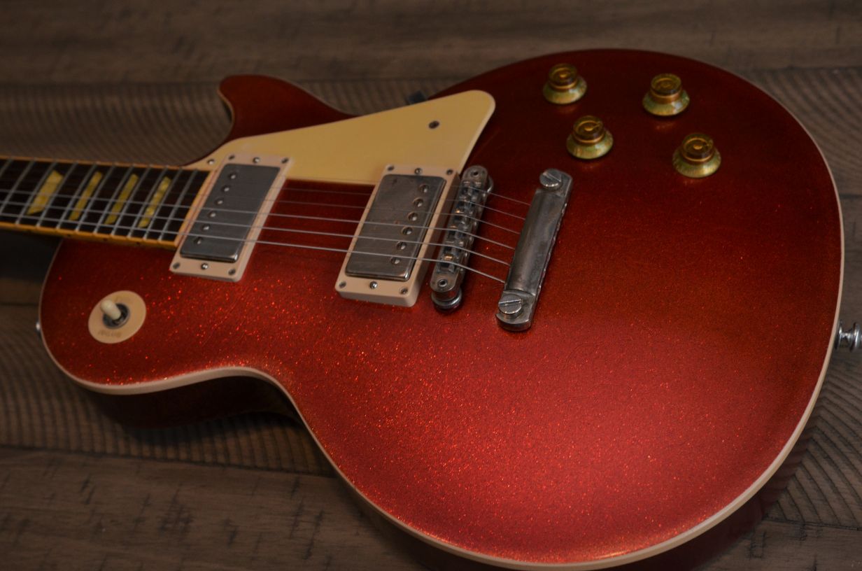 Red Sparkle Gibson Les Paul Relic
